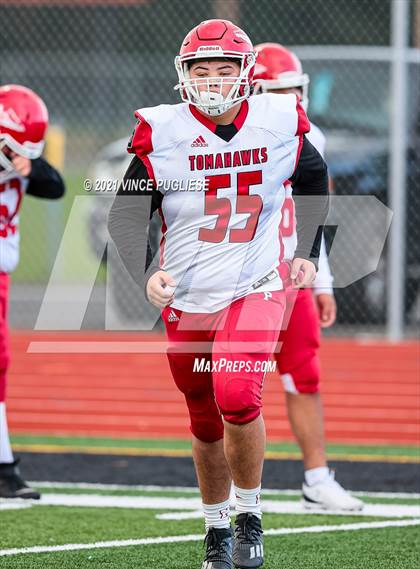 Thumbnail 2 in Yelm vs. Marysville-Pilchuck (3A Playoffs) photogallery.