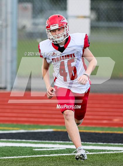 Thumbnail 1 in Yelm vs. Marysville-Pilchuck (3A Playoffs) photogallery.