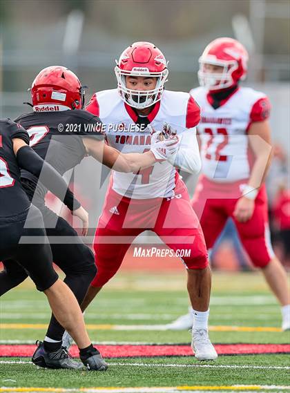 Thumbnail 1 in Yelm vs. Marysville-Pilchuck (3A Playoffs) photogallery.
