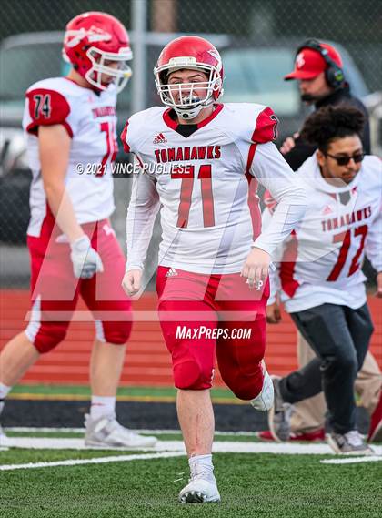 Thumbnail 3 in Yelm vs. Marysville-Pilchuck (3A Playoffs) photogallery.