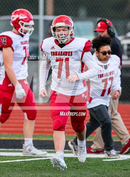 Thumbnail 2 in Yelm vs. Marysville-Pilchuck (3A Playoffs) photogallery.