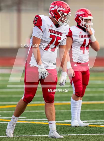 Thumbnail 3 in Yelm vs. Marysville-Pilchuck (3A Playoffs) photogallery.
