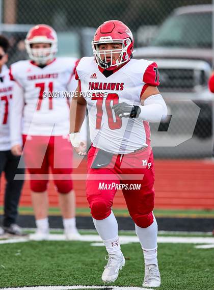 Thumbnail 1 in Yelm vs. Marysville-Pilchuck (3A Playoffs) photogallery.