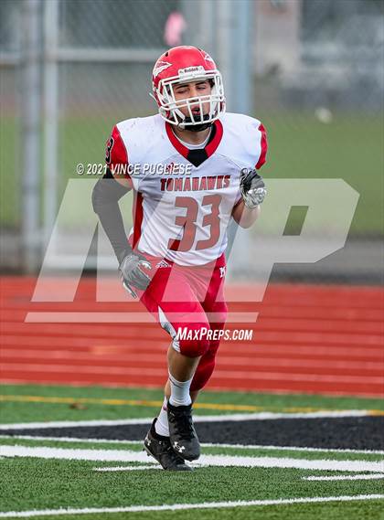 Thumbnail 3 in Yelm vs. Marysville-Pilchuck (3A Playoffs) photogallery.
