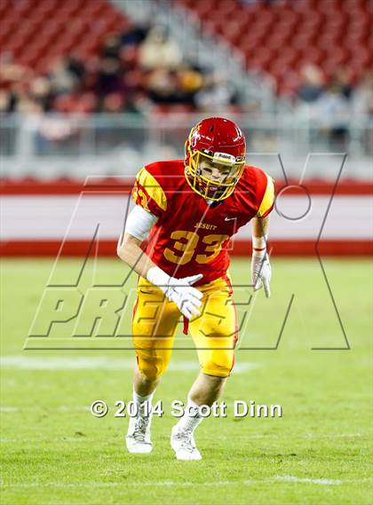 Thumbnail 1 in Jesuit vs. Elk Grove @ Levi's Stadium photogallery.