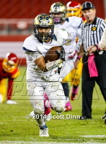 Thumbnail 1 in Jesuit vs. Elk Grove @ Levi's Stadium photogallery.