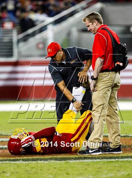 Thumbnail 1 in Jesuit vs. Elk Grove @ Levi's Stadium photogallery.
