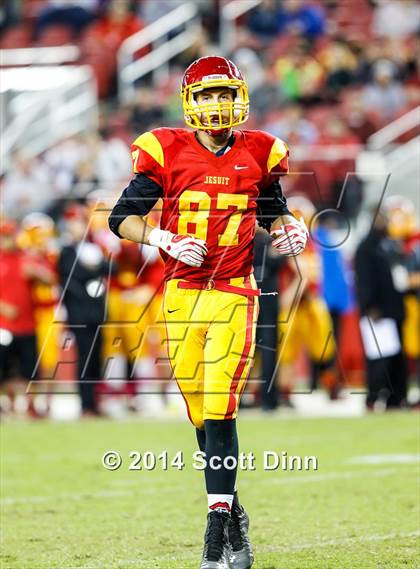 Thumbnail 1 in Jesuit vs. Elk Grove @ Levi's Stadium photogallery.