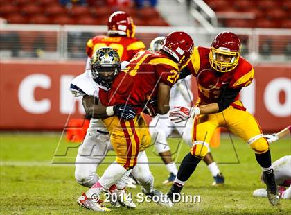 Thumbnail 2 in Jesuit vs. Elk Grove @ Levi's Stadium photogallery.