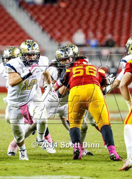 Thumbnail 1 in Jesuit vs. Elk Grove @ Levi's Stadium photogallery.