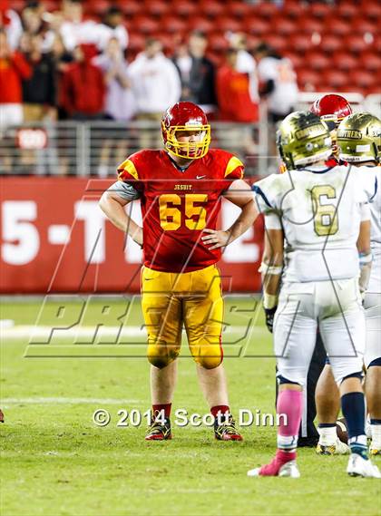 Thumbnail 2 in Jesuit vs. Elk Grove @ Levi's Stadium photogallery.