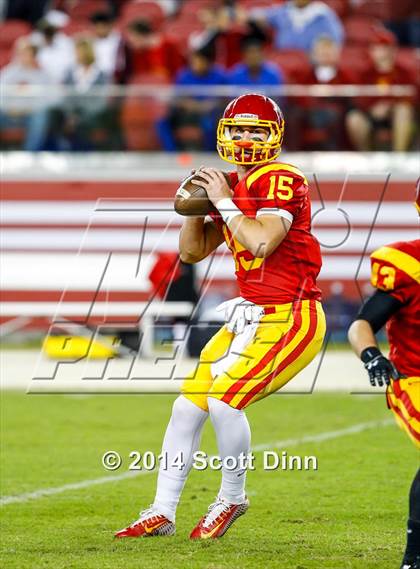 Thumbnail 1 in Jesuit vs. Elk Grove @ Levi's Stadium photogallery.
