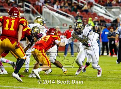 Thumbnail 1 in Jesuit vs. Elk Grove @ Levi's Stadium photogallery.