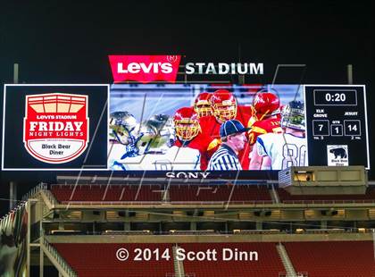 Thumbnail 3 in Jesuit vs. Elk Grove @ Levi's Stadium photogallery.