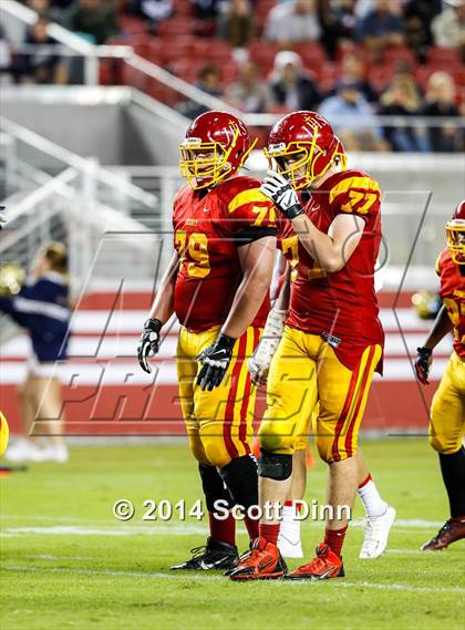 Thumbnail 3 in Jesuit vs. Elk Grove @ Levi's Stadium photogallery.