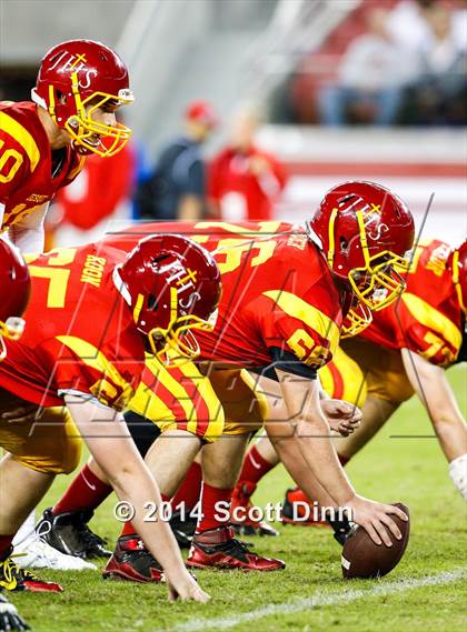 Thumbnail 1 in Jesuit vs. Elk Grove @ Levi's Stadium photogallery.