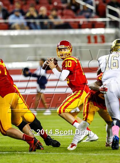 Thumbnail 1 in Jesuit vs. Elk Grove @ Levi's Stadium photogallery.