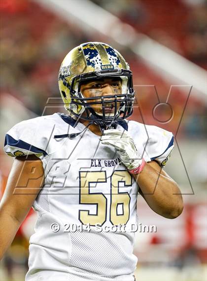 Thumbnail 1 in Jesuit vs. Elk Grove @ Levi's Stadium photogallery.