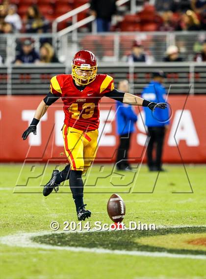 Thumbnail 1 in Jesuit vs. Elk Grove @ Levi's Stadium photogallery.