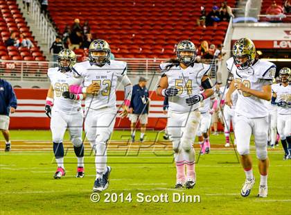 Thumbnail 1 in Jesuit vs. Elk Grove @ Levi's Stadium photogallery.