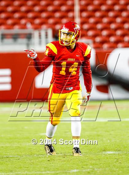 Thumbnail 3 in Jesuit vs. Elk Grove @ Levi's Stadium photogallery.