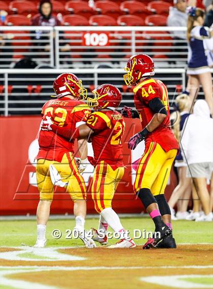 Thumbnail 3 in Jesuit vs. Elk Grove @ Levi's Stadium photogallery.