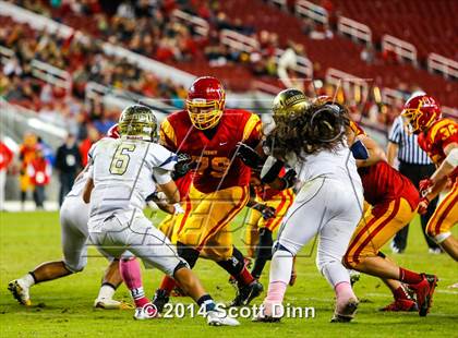 Thumbnail 2 in Jesuit vs. Elk Grove @ Levi's Stadium photogallery.