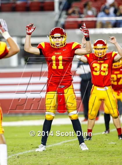 Thumbnail 2 in Jesuit vs. Elk Grove @ Levi's Stadium photogallery.