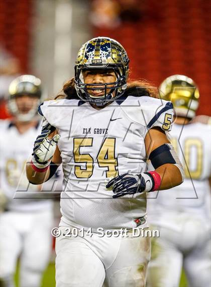 Thumbnail 2 in Jesuit vs. Elk Grove @ Levi's Stadium photogallery.