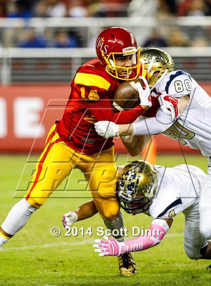 Thumbnail 1 in Jesuit vs. Elk Grove @ Levi's Stadium photogallery.