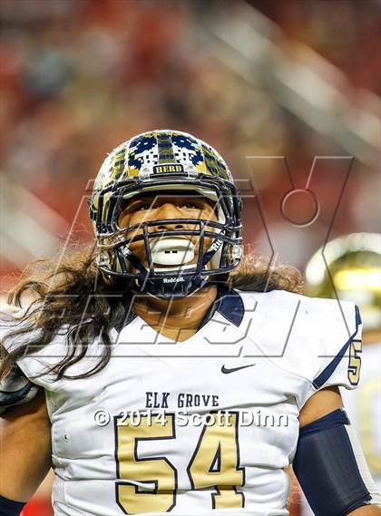 Thumbnail 3 in Jesuit vs. Elk Grove @ Levi's Stadium photogallery.