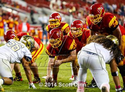 Thumbnail 2 in Jesuit vs. Elk Grove @ Levi's Stadium photogallery.