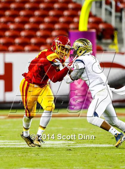 Thumbnail 1 in Jesuit vs. Elk Grove @ Levi's Stadium photogallery.