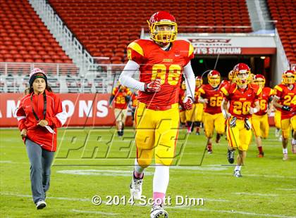 Thumbnail 2 in Jesuit vs. Elk Grove @ Levi's Stadium photogallery.