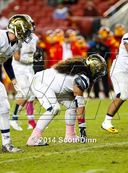 Thumbnail 2 in Jesuit vs. Elk Grove @ Levi's Stadium photogallery.