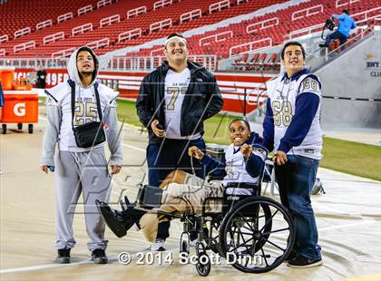 Thumbnail 3 in Jesuit vs. Elk Grove @ Levi's Stadium photogallery.