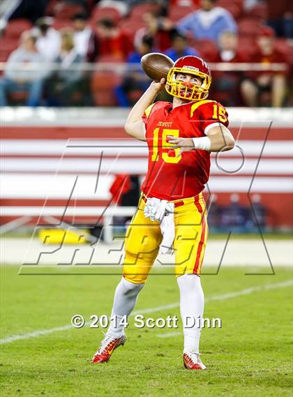 Thumbnail 2 in Jesuit vs. Elk Grove @ Levi's Stadium photogallery.
