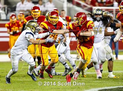 Thumbnail 1 in Jesuit vs. Elk Grove @ Levi's Stadium photogallery.