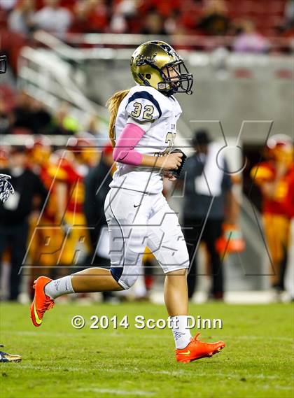 Thumbnail 1 in Jesuit vs. Elk Grove @ Levi's Stadium photogallery.