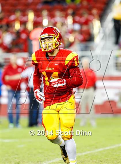 Thumbnail 2 in Jesuit vs. Elk Grove @ Levi's Stadium photogallery.