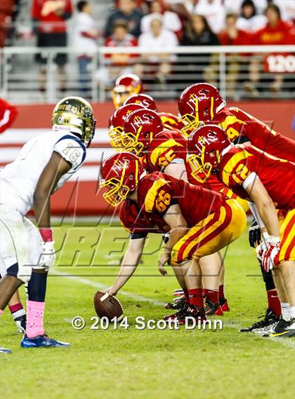 Thumbnail 1 in Jesuit vs. Elk Grove @ Levi's Stadium photogallery.