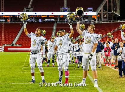 Thumbnail 3 in Jesuit vs. Elk Grove @ Levi's Stadium photogallery.