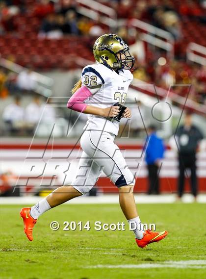 Thumbnail 2 in Jesuit vs. Elk Grove @ Levi's Stadium photogallery.