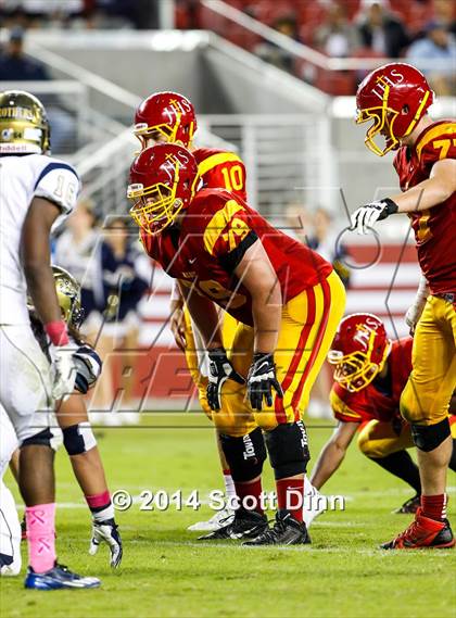 Thumbnail 2 in Jesuit vs. Elk Grove @ Levi's Stadium photogallery.