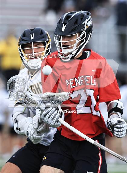 Thumbnail 3 in Penfield @ McQuaid Jesuit (NYSPHSAA Section 5 Class A Final) photogallery.