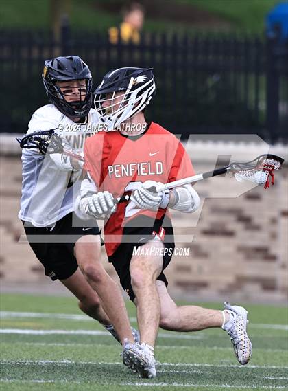 Thumbnail 1 in Penfield @ McQuaid Jesuit (NYSPHSAA Section 5 Class A Final) photogallery.