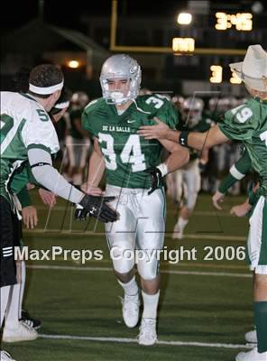 Thumbnail 1 in San Ramon Valley @ De La Salle (NCS 4A Playoffs) photogallery.