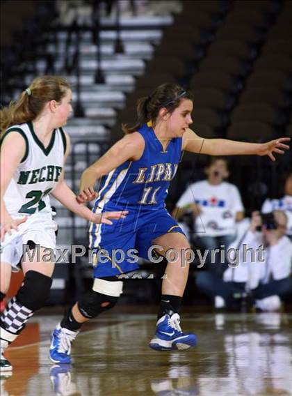 Thumbnail 2 in Neches vs. Lipan (UIL 1A Semifinal) photogallery.