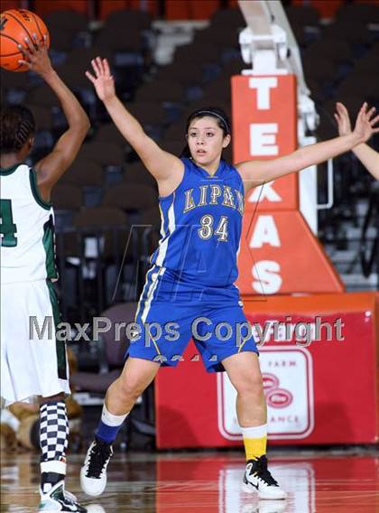 Thumbnail 3 in Neches vs. Lipan (UIL 1A Semifinal) photogallery.