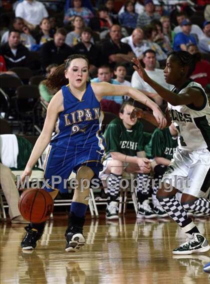 Thumbnail 2 in Neches vs. Lipan (UIL 1A Semifinal) photogallery.